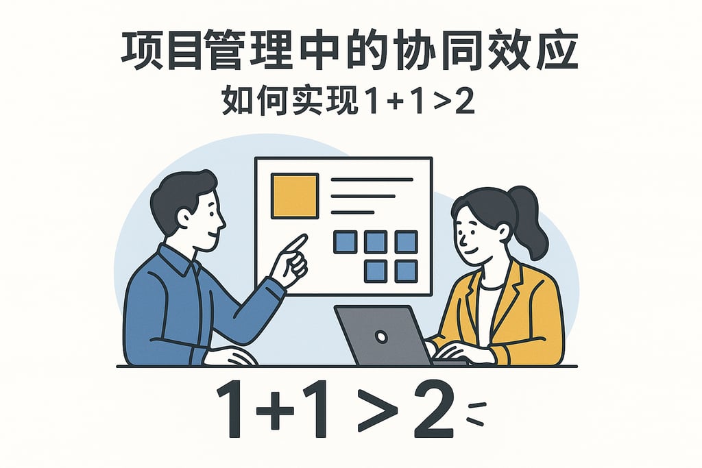 项目管理中的协同效应，如何实现1+1>2